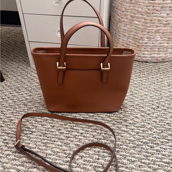 Michael Kors Tan Leather Tote - Picture 4 of 5